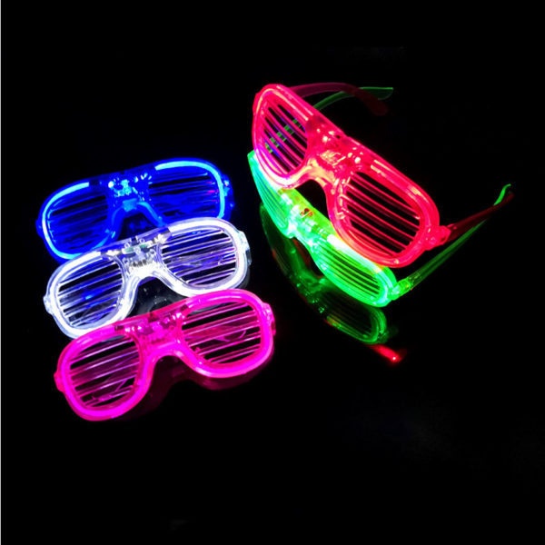 Shutter illuminated LED Glasses All