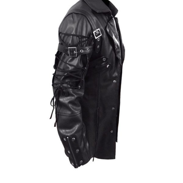 Samurai Leather jacket black