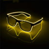 Flashing LED Glasses yellow