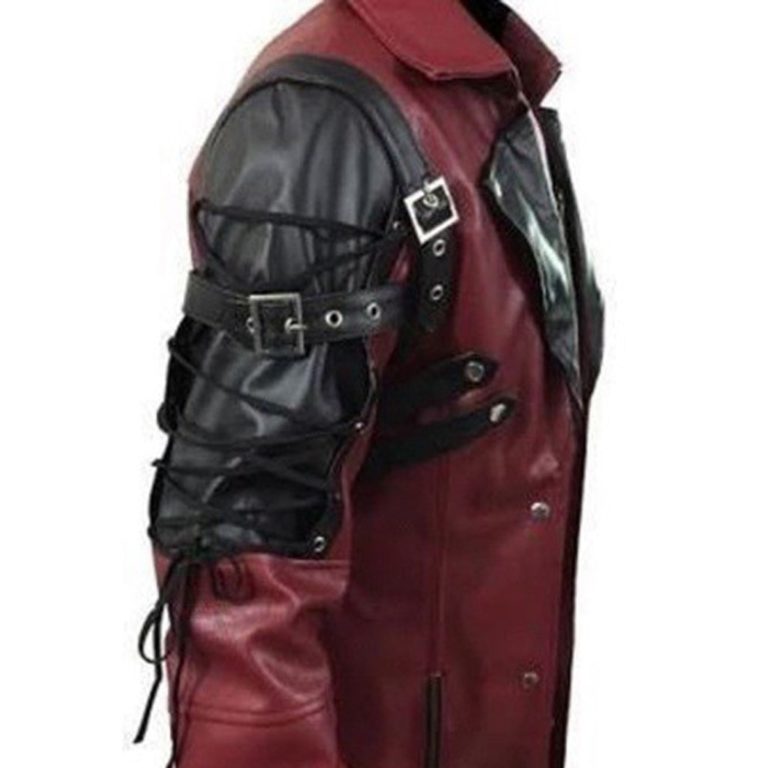 Men Leather Jacket - CyberPunk Clothing